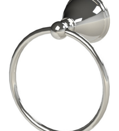 Rubinet 7DFM0 Towel Ring