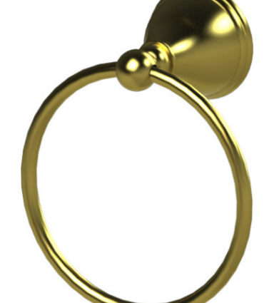 Rubinet 7DFM0 Towel Ring