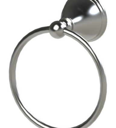 Rubinet 7DFM0 Towel Ring