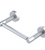 Rubinet 7EHO0 Toilet Paper Holder Double Post