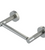 Rubinet 7EHO0 Toilet Paper Holder Double Post