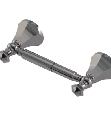 Rubinet 7EHX0 Toilet Paper Holder Double Post