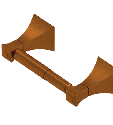 Rubinet 7EIC0 Toilet Paper Holder (Double Post)