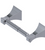 Rubinet 7EIC0 Toilet Paper Holder (Double Post)