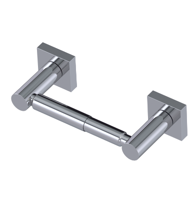 Rubinet 7ELA0 Toilet Paper Holder Double Post