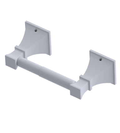 Rubinet 7EMQ0 Toilet Paper Holder (Double Post)