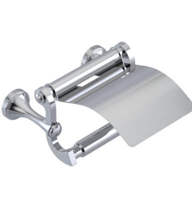 Rubinet 7ERV0 Toilet Paper Holder Double Post