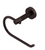Rubinet 7FHO0 Toilet Paper Holder Single Post