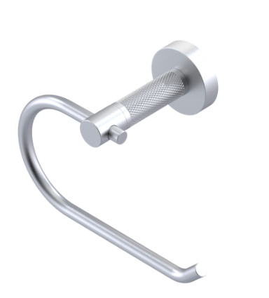 Rubinet 7FHO0 Toilet Paper Holder Single Post