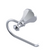 Rubinet 7FHX0 Toilet Paper Holder Single Post