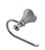 Rubinet 7FHX0 Toilet Paper Holder Single Post