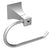 Rubinet 7FIC0 Toilet Paper Holder (Single Post)