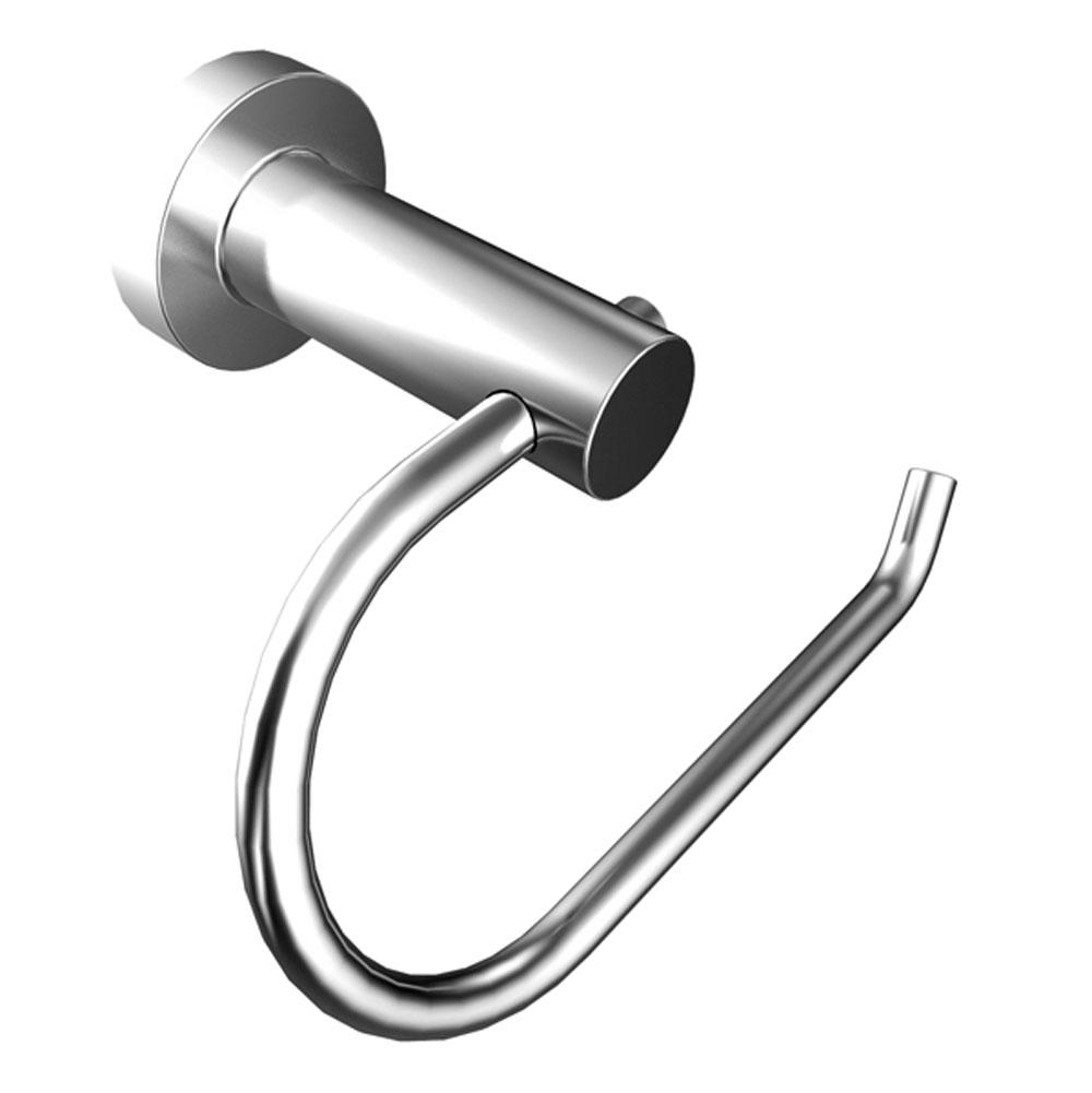Rubinet 7FLA0 Toilet Paper Holder Single Post