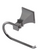 Rubinet 7FMQ0 Toilet Paper Holder (Single Post)