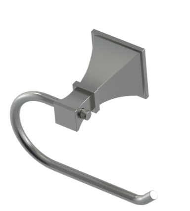 Rubinet 7FMQ0 Toilet Paper Holder (Single Post)