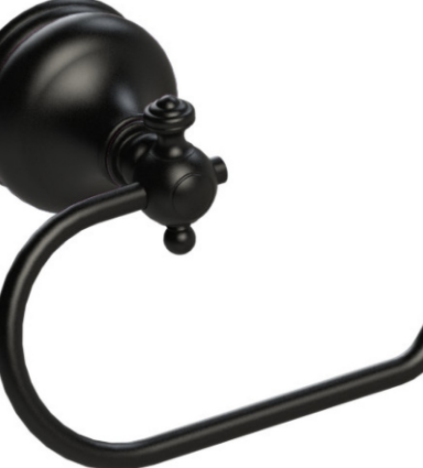 Rubinet 7FRM0 Toilet Paper Holder (Single Post)