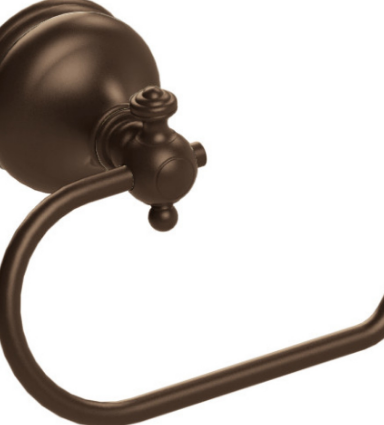 Rubinet 7FRM0 Toilet Paper Holder (Single Post)