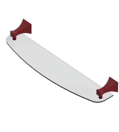 Rubinet 7NIC0 21 Glass Shelf