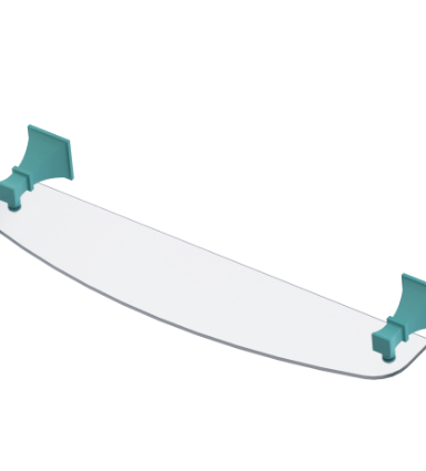 Rubinet 7NMQ0 21 Glass Shelf