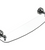 Rubinet 7PRM0 12 Glass Shelf