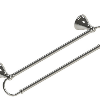 Rubinet 7QFM0 18 Dual Towel Bar