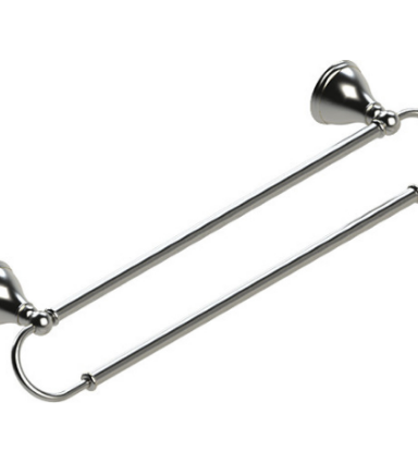 Rubinet 7QFM0 18 Dual Towel Bar