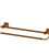 Rubinet 7QIC0 18 Dual Towel Bar