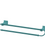 Rubinet 7QIC0 18 Dual Towel Bar