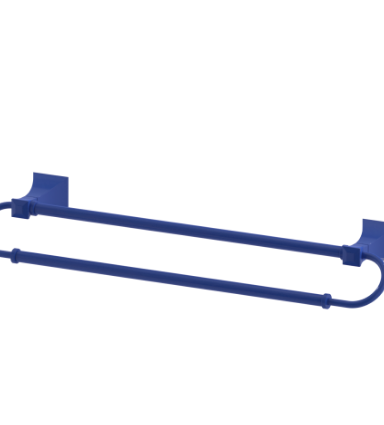 Rubinet 7QIC0 18 Dual Towel Bar
