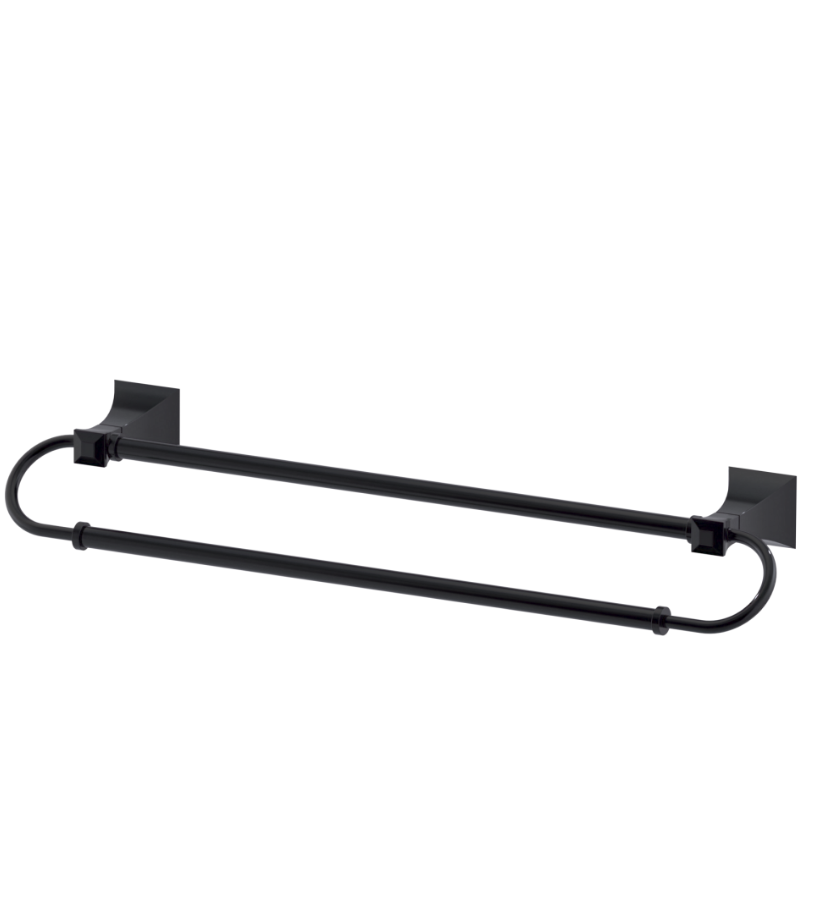 Rubinet 7QIC0 18 Dual Towel Bar