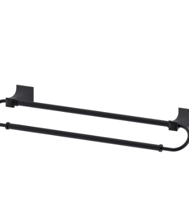 Rubinet 7QIC0 18 Dual Towel Bar
