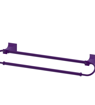 Rubinet 7QIC0 18 Dual Towel Bar