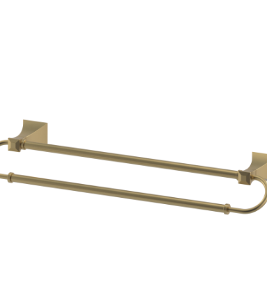 Rubinet 7QIC0 18 Dual Towel Bar