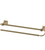 Rubinet 7QIC0 18 Dual Towel Bar