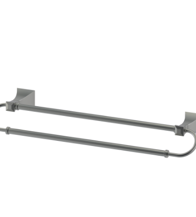 Rubinet 7QIC0 18 Dual Towel Bar