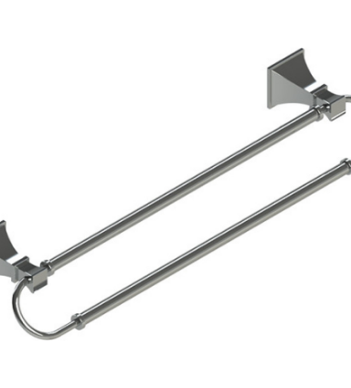 Rubinet 7QMQ0 18 Dual Towel Bar