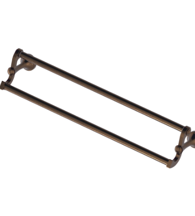 Rubinet 7QRV0 Towel Bar 18 Dual