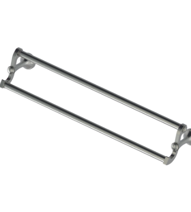 Rubinet 7QRV0 Towel Bar 18 Dual