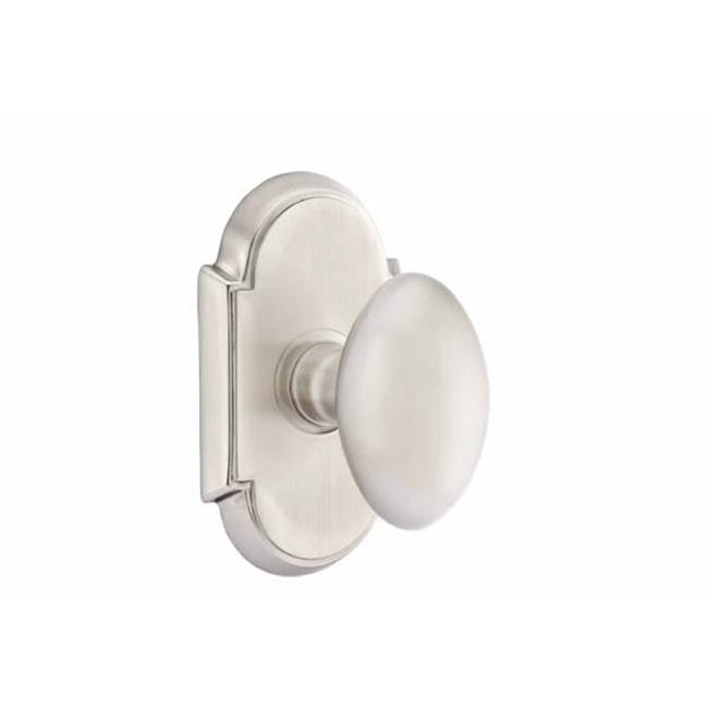 Emtek 8058E Dummy , No.8 Rosette , Egg Knob