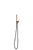 Jee-O 800-6910 Slimline Hand Shower Set With Integrated Wall Elbow