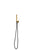 Jee-O 800-6910 Slimline Hand Shower Set With Integrated Wall Elbow