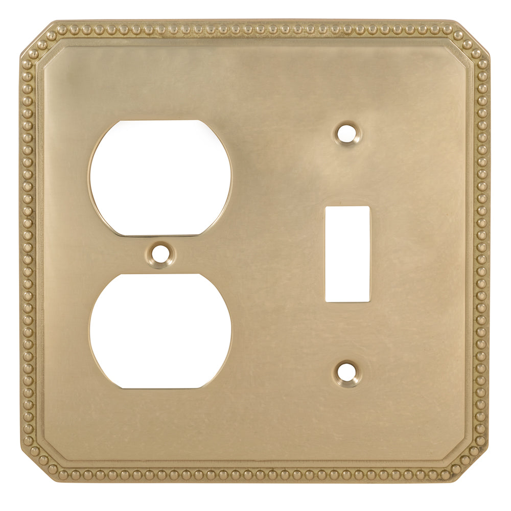 Omnia 8004/C Combination Switchplate
