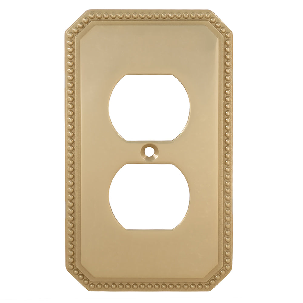 Omnia 8004/R Receptacle Switchplate