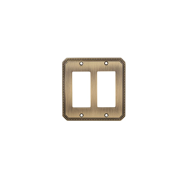 Omnia 8005/D Double Decora Switchplate - Parent
