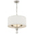 Crystorama 8005-PN Mirage 3 Light Mini Chandelier - Polished Nickel