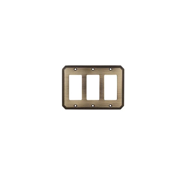 Omnia 8005/T Triple Decora Switchplate - Parent