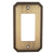 Omnia 8005/S Single Decora Switchplate