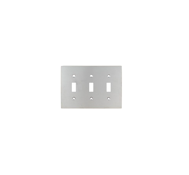 Omnia 8012/T Triple Toggle Switchplate - Parent