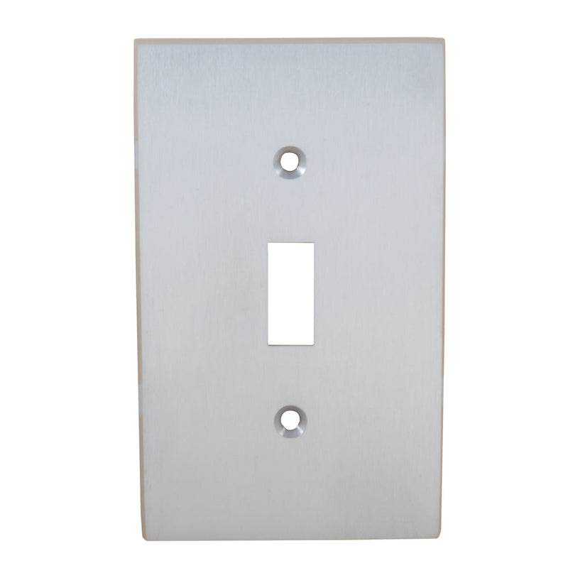 Omnia 8012/S Single Toggle Switchplate
