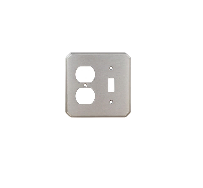 Omnia 8014/C Combination Switchplate